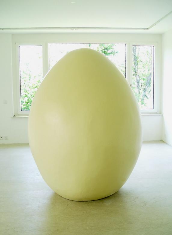 Melli Ink, ‘Cuckoo’s Egg,’ 2007                     , gypsum and polyethylene, 172 x 136 cm